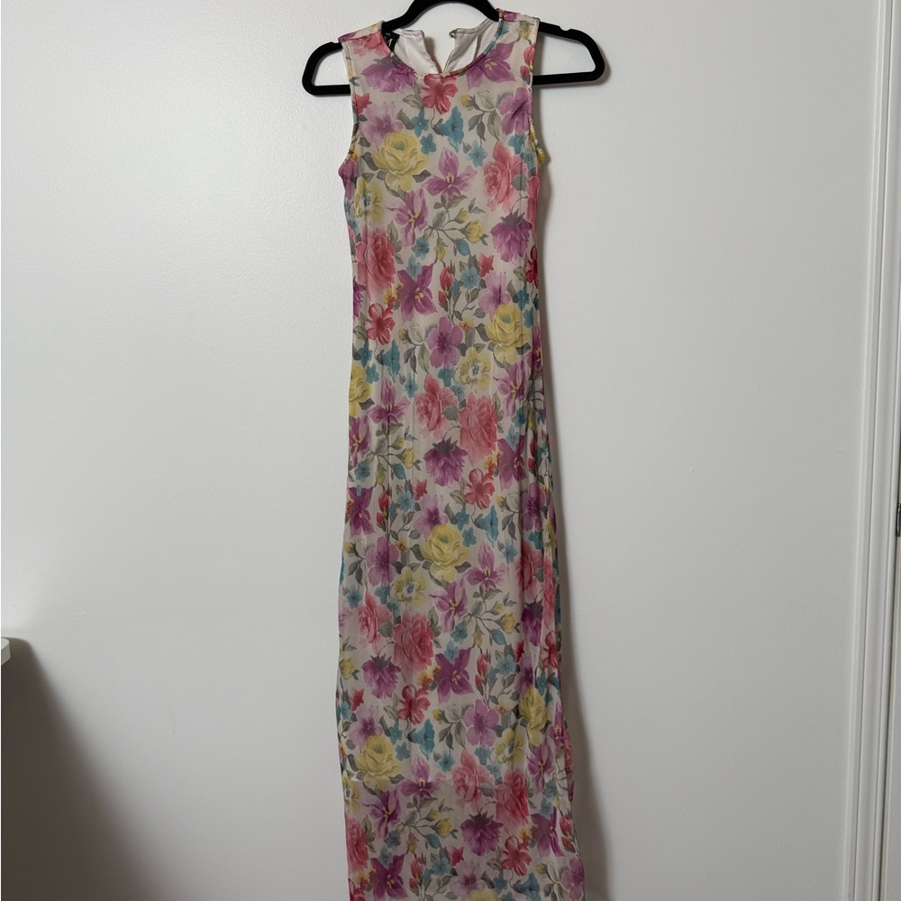 My Michelle Multicolor Floral Dress